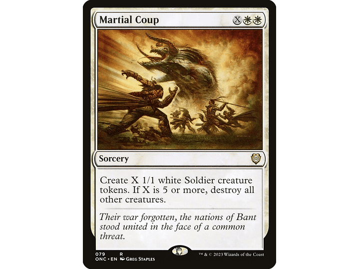 Martial Coup | EN | NM | ONC 1