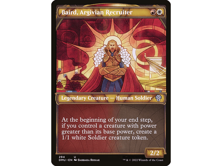Baird, Argivian Recruiter (Showcase) | EN | NM | DMU 1