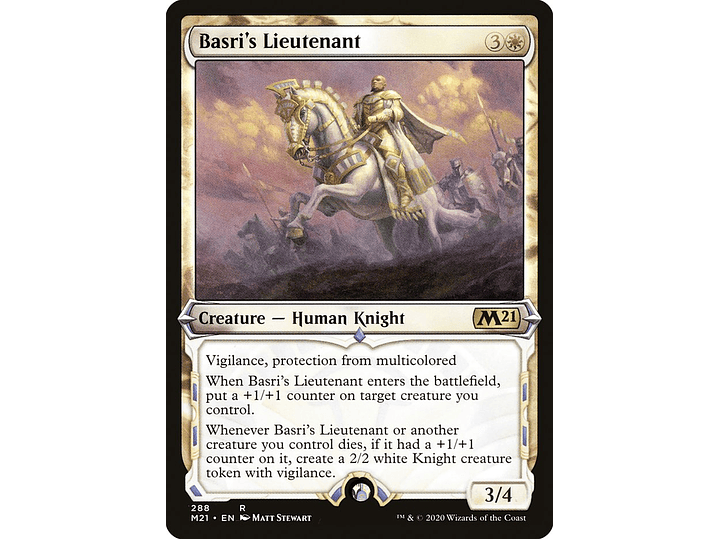 Basri's Lieutenant (Showcase) | EN | NM | M21 1