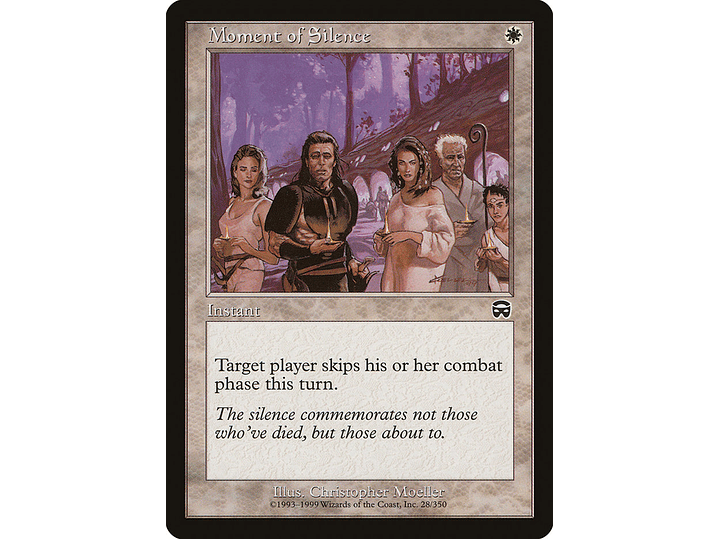 Moment of Silence (Retro Frame) | ES | NM | MMQ 1