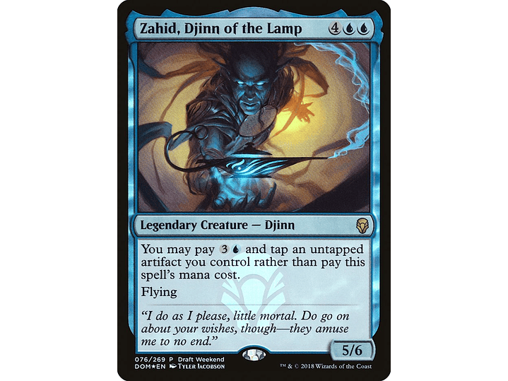 Zahid, Djinn of the Lamp (foil) | ES | NM | PDOM 1