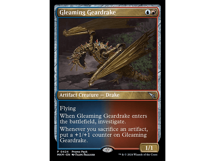 Gleaming Geardrake | ES | NM | MKM 1