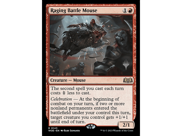 Raging Battle Mouse | ES | NM | PWOE 1