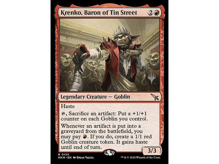 Krenko, Baron of Tin Street | ES | NM | PMKM 1