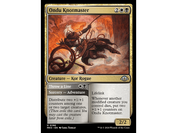 Ondu Knotmaster // Throw a Line | ES | NM | MH3 1