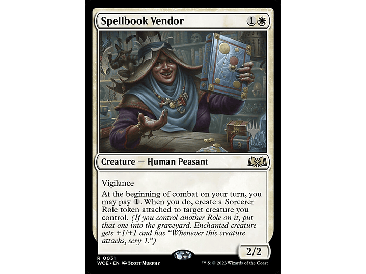 Spellbook Vendor | ES | NM | PWOE 1