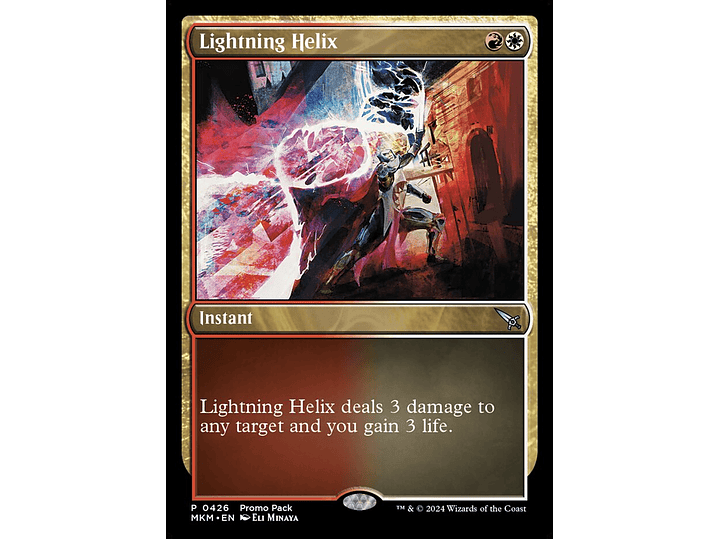 Lightning Helix (foil) | ES | NM | MKM 1
