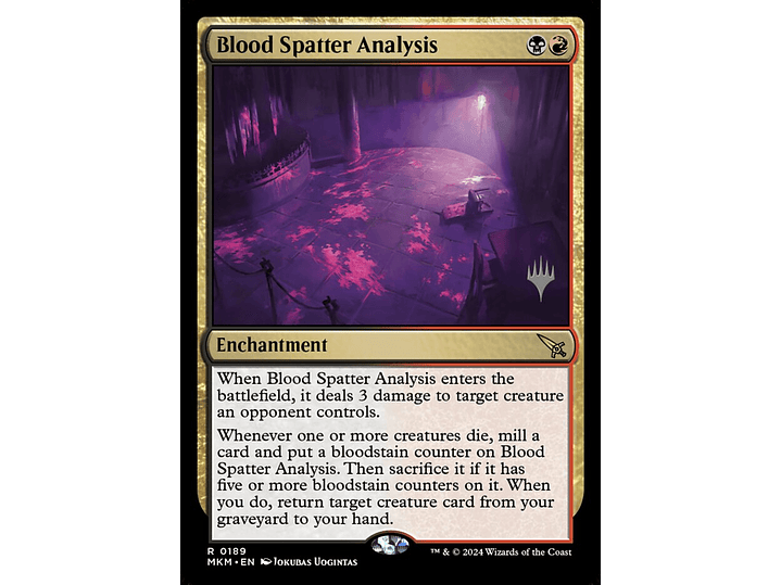 Blood Spatter Analysis | ES | NM | PMKM 1