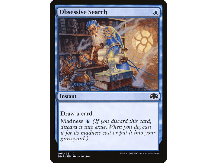 Obsessive Search (foil) | EN | NM | DMR 1