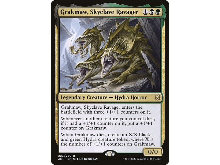 Grakmaw, Skyclave Ravager | EN | NM | ZNR 1