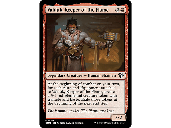 Valduk, Keeper of the Flame | EN | NM | CMM 1