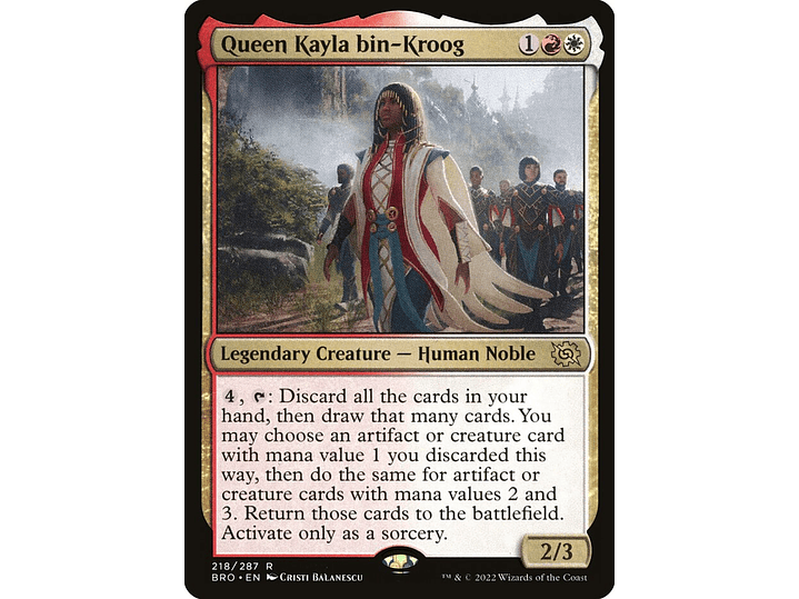 Queen Kayla bin-Kroog | EN | NM | BRO 1