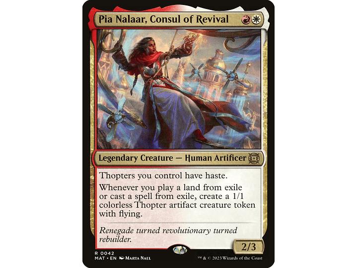Pia Nalaar, Consul of Revival | EN | NM | MAT 1