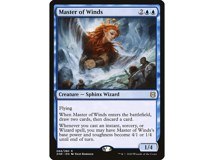 Master of Winds | EN | NM | ZNR 1