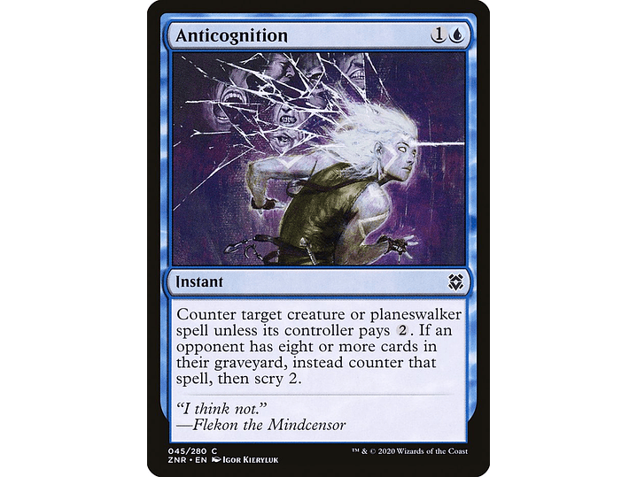 Anticognition | EN | NM | ZNR 1