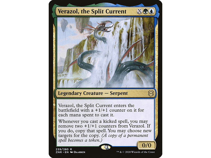 Verazol, the Split Current (foil) | EN | NM | ZNR 1
