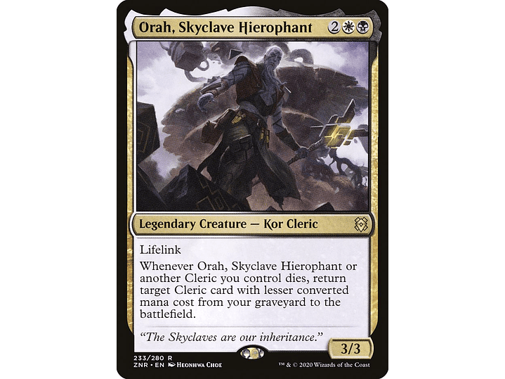 Orah, Skyclave Hierophant | EN | NM | ZNR 1