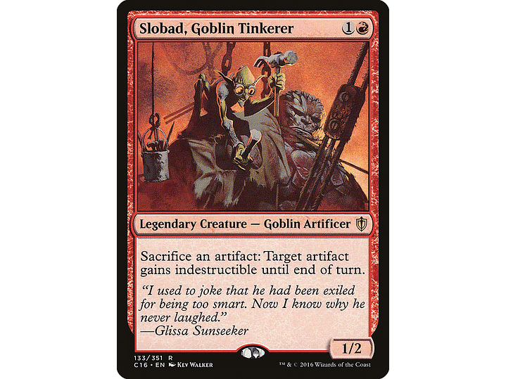 Slobad, Goblin Tinkerer | EN | NM | C16 1