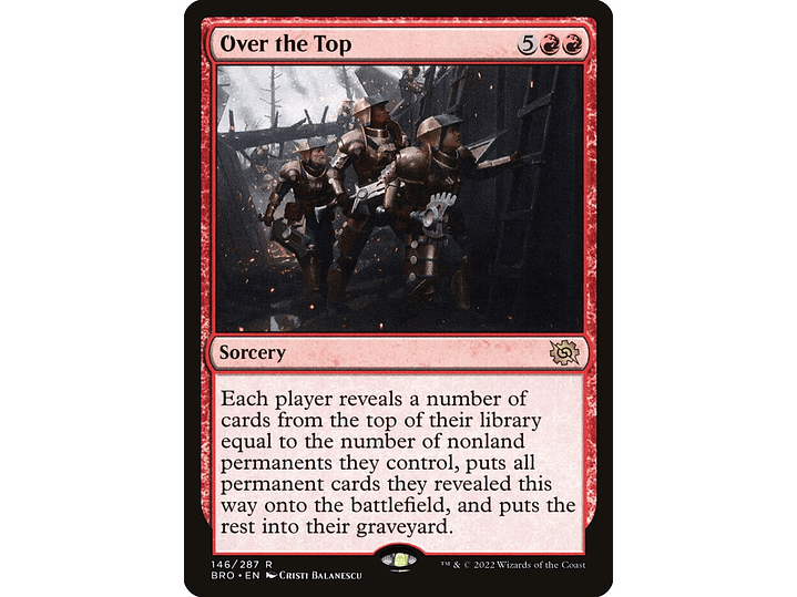 Over the Top | EN | NM | BRO 1