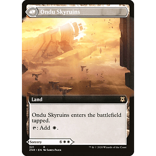 Ondu Inversion // Ondu Skyruins (Extended Art) | EN | NM | ZNR