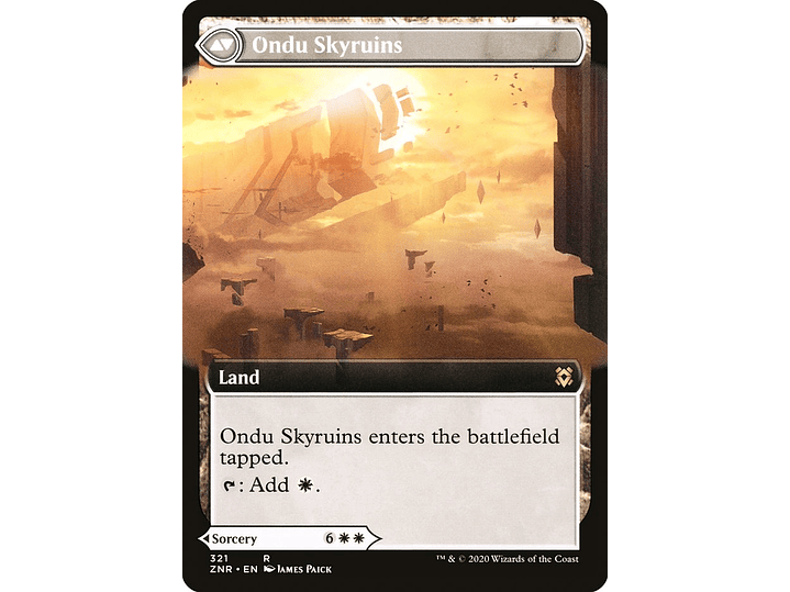 Ondu Inversion // Ondu Skyruins (Extended Art) | EN | NM | ZNR 2