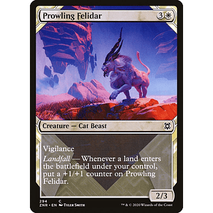 Prowling Felidar (Showcase) | EN | NM | ZNR