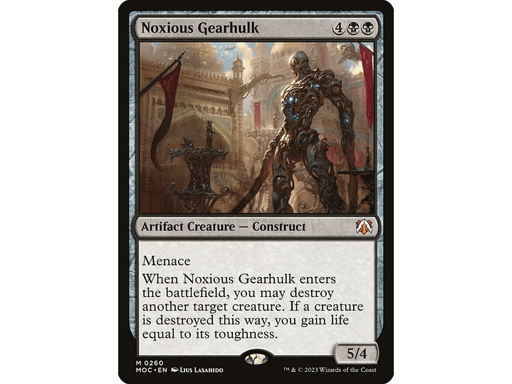 Noxious Gearhulk | EN | NM | MOC 1