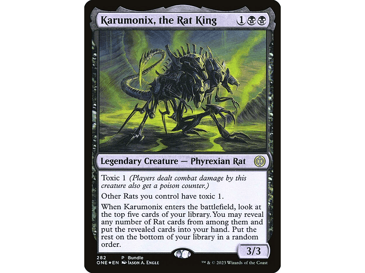 Karumonix, the Rat King (foil) | EN | NM | ONE 1