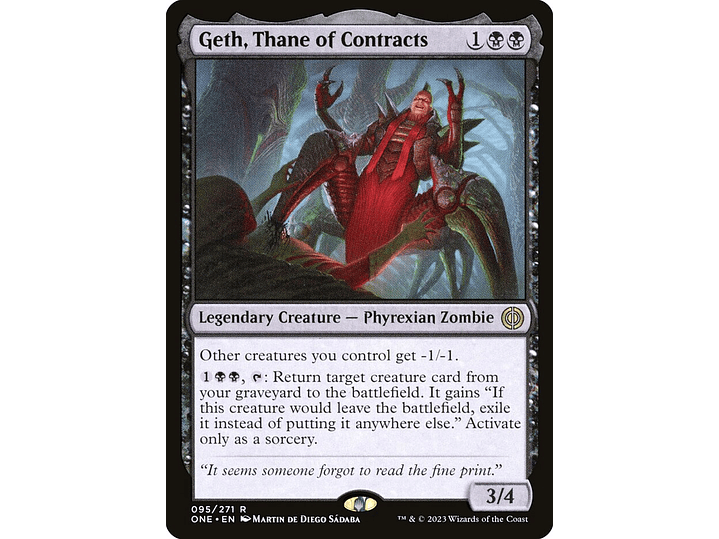 Geth, Thane of Contracts | EN | NM | ONE 1
