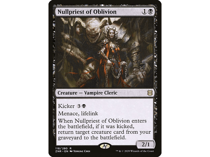 Nullpriest of Oblivion | EN | NM | ZNR 1