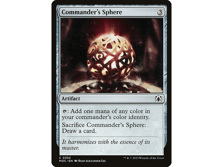 Commander's Sphere | EN | NM | MOC 1
