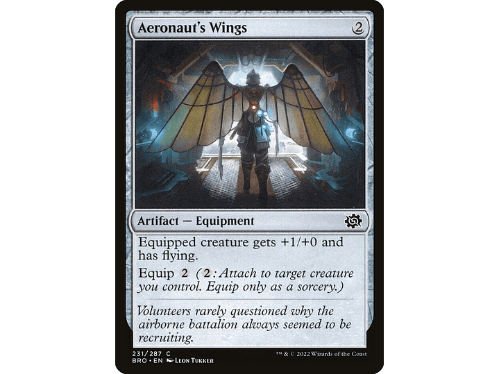 Aeronaut's Wings (foil) | EN | NM | BRO 1