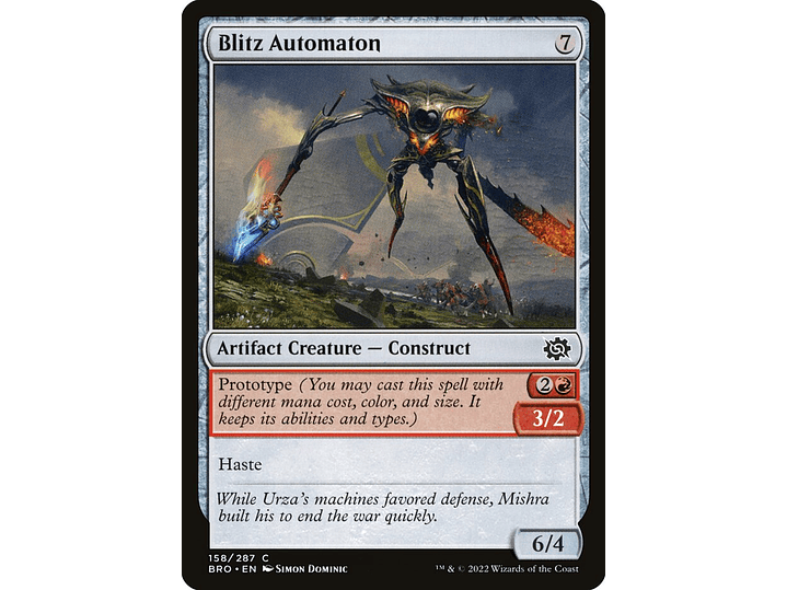 Blitz Automaton (foil) | EN | NM | BRO 1