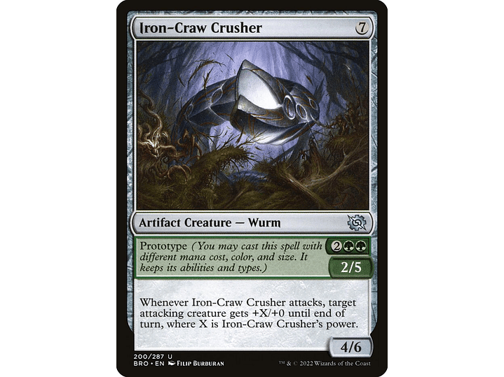 Iron-Craw Crusher (foil) | EN | NM | BRO 1