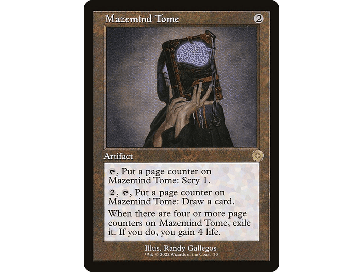 Mazemind Tome (Retro Frame foil) | EN | NM | BRR 1