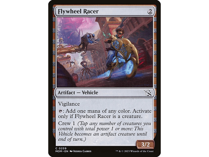 Flywheel Racer (foil) | ES | NM | MOM 1