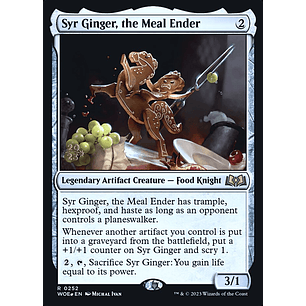 Syr Ginger, the Meal Ender (Launch foil) | ES | NM | PWOE