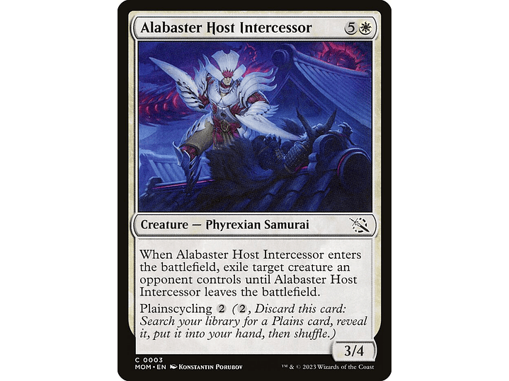 Alabaster Host Intercessor | EN | NM | MOM 1