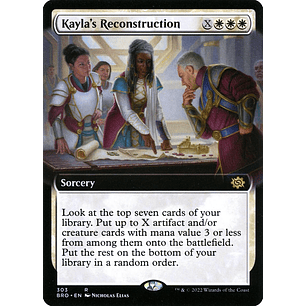 Kayla's Reconstruction (Extended Art) | EN | NM | BRO