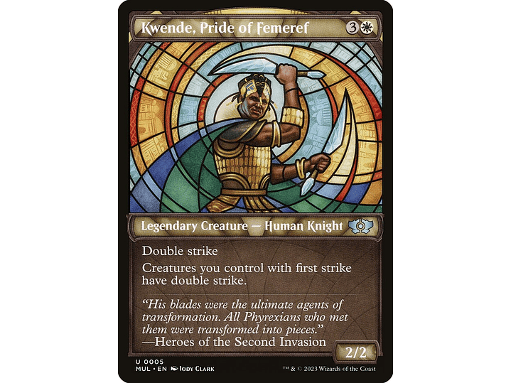 Kwende, Pride of Femeref (Showcase) | EN | NM | MUL 1