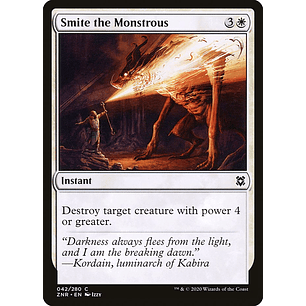 Smite the Monstrous (foil) | EN | NM | ZNR