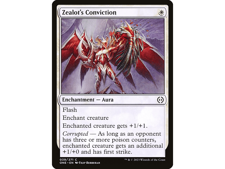 Zealot's Conviction | EN | NM | ONE 1