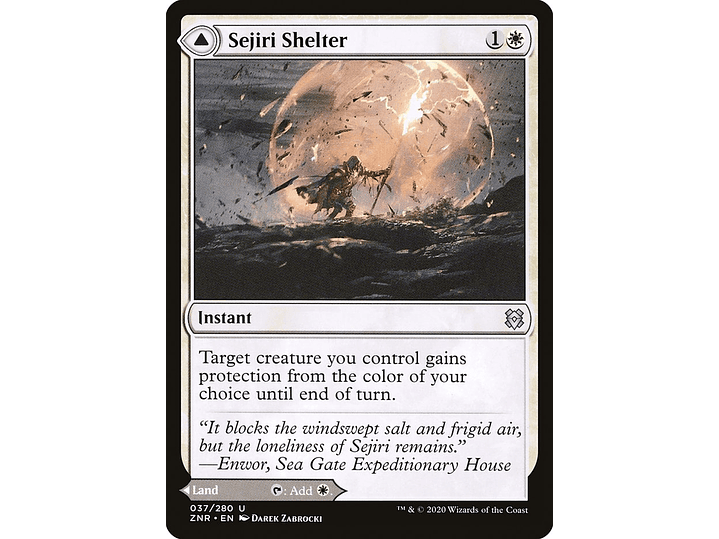 Sejiri Shelter // Sejiri Glacier | EN | NM | ZNR 1