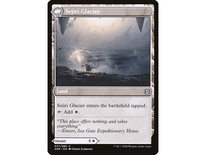 Sejiri Shelter // Sejiri Glacier | EN | NM | ZNR 2