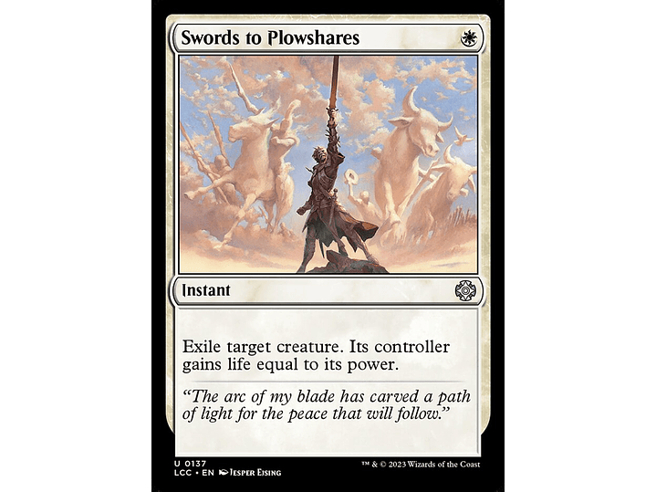 Swords to Plowshares | EN | NM | LCC 1