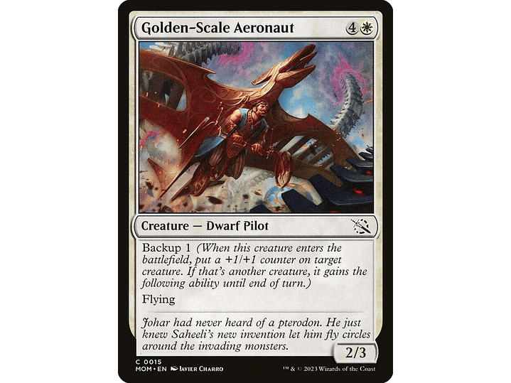 Golden-Scale Aeronaut (foil) | EN | NM | MOM 1