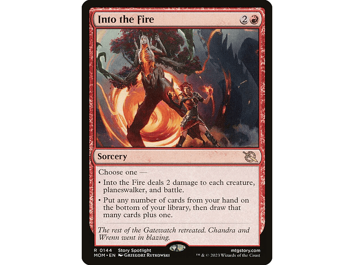 Into the Fire | EN | NM | MOM 1
