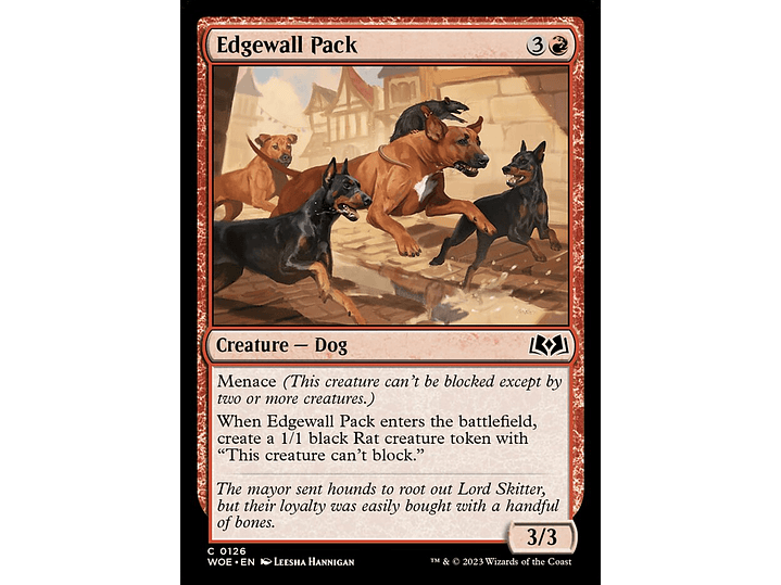 Edgewall Pack | EN | NM | WOE 1