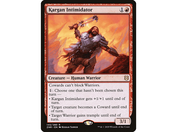 Kargan Intimidator | EN | NM | ZNR 1