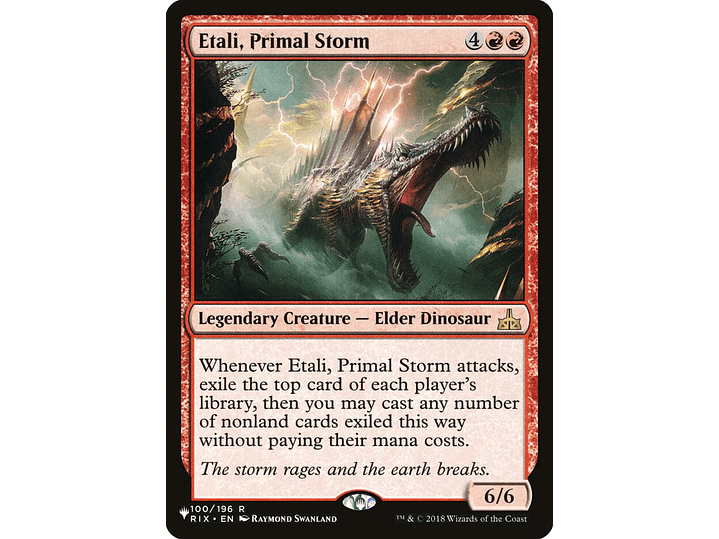 Etali, Primal Storm | EN | NM | PLST 1